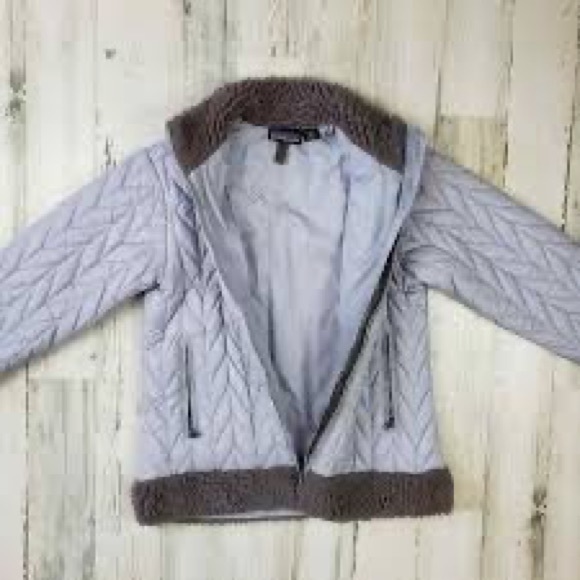 Patagonia chevron quilted full zip jacket - Picture 8 of 10